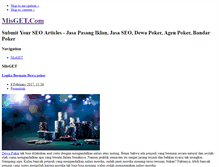 Tablet Screenshot of misget.com